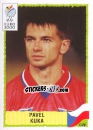 Figurina Pavel Kuka - UEFA Euro Belgium-Netherlands 2000 - Panini