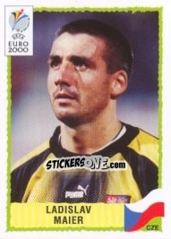 Sticker Ladislav Maier - UEFA Euro Belgium-Netherlands 2000 n. 316 - Panini