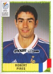 Cromo Robert Pires - UEFA Euro Belgium-Netherlands 2000 n. 349 - Panini