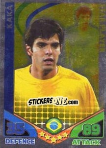 Sticker Kaka - England 2010. Match Attax n. 32 - Topps