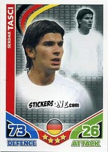 Sticker Serdar Tasci - England 2010. Match Attax n. 96 - Topps