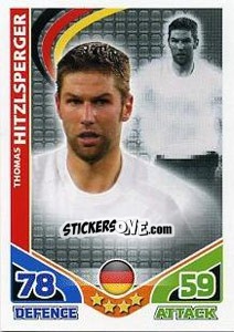 Sticker Thomas Hitzlsperger - England 2010. Match Attax - Topps