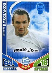 Sticker Sotirios Kyrgiakos - England 2010. Match Attax n. 110 - Topps