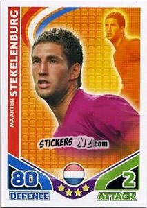 Sticker Maarten Stekelenburg - England 2010. Match Attax n. 115 - Topps