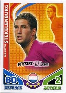 Cromo Maarten Stekelenburg - England 2010. Match Attax - Topps