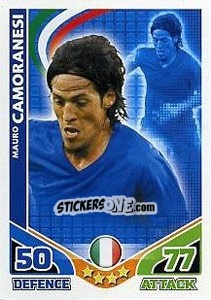 Cromo Mauro Camoranesi - England 2010. Match Attax - Topps