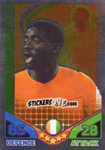 Sticker Kolo Toure - England 2010. Match Attax n. 144 - Topps