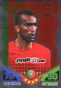 Cromo Jose Bosingwa - England 2010. Match Attax n. 185 - Topps