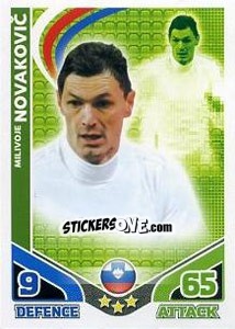 Sticker Milivoje Novakovic - England 2010. Match Attax - Topps