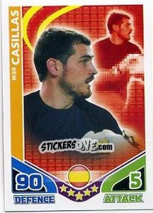 Cromo Iker Casillas