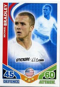 Cromo Michael Bradley - England 2010. Match Attax - Topps