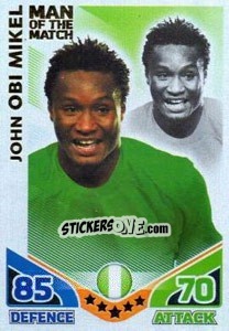 Cromo John Obi Mikel