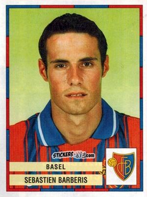 Sticker Sebastien Barberis - Football Switzerland 1999-2000 n. 31 - Panini