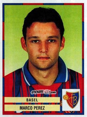Figurina Marco Perez - Football Switzerland 1999-2000 n. 34 - Panini