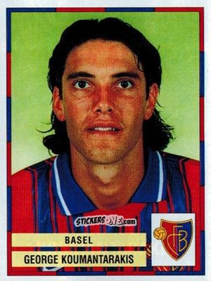 Sticker George Koumantarakis - Football Switzerland 1999-2000 n. 35 - Panini