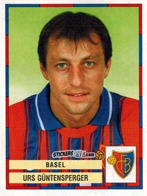 Sticker Urs Güntensperger - Football Switzerland 1999-2000 n. 39 - Panini
