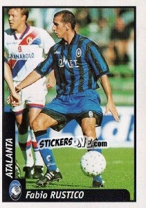 Sticker Fabio Rustico - Pianeta Calcio 1997-1998 - Ds