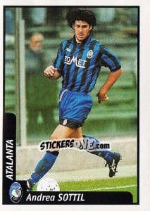 Figurina Andrea Sottil - Pianeta Calcio 1997-1998 - Ds