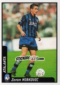 Sticker Zoran Mirkovic - Pianeta Calcio 1997-1998 - Ds