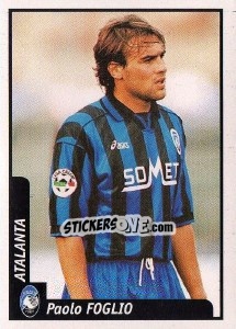 Cromo Paolo Foglio - Pianeta Calcio 1997-1998 - Ds