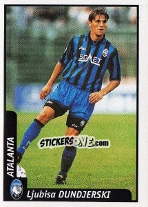 Sticker Ljubisa Dundjerski - Pianeta Calcio 1997-1998 - Ds