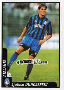 Sticker Ljubisa Dundjerski - Pianeta Calcio 1997-1998 n. 11 - Ds