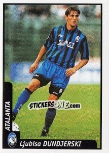 Figurina Ljubisa Dundjerski - Pianeta Calcio 1997-1998 - Ds