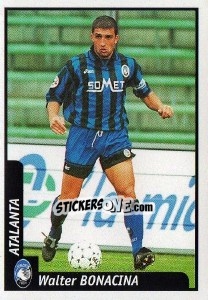 Cromo Walter Bonacina - Pianeta Calcio 1997-1998 - Ds
