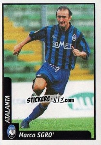 Figurina Marco Sgro' - Pianeta Calcio 1997-1998 - Ds