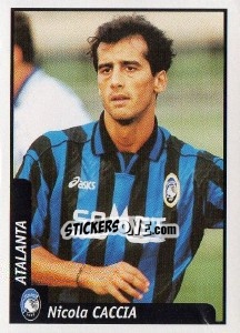 Cromo Nicola Caccia - Pianeta Calcio 1997-1998 - Ds