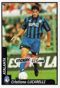 Cromo Cristiano Lucarelli - Pianeta Calcio 1997-1998 - Ds