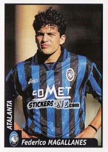 Sticker Federico Magallanes - Pianeta Calcio 1997-1998 - Ds