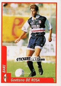 Figurina Gaetano De Rosa - Pianeta Calcio 1997-1998 - Ds