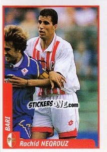 Sticker Rachid Neqrouz - Pianeta Calcio 1997-1998 - Ds