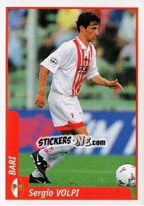 Figurina Sergio Volpi - Pianeta Calcio 1997-1998 - Ds