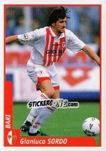 Cromo Gianluca Sordo - Pianeta Calcio 1997-1998 - Ds