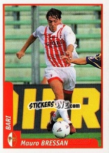 Sticker Mauro Bressan - Pianeta Calcio 1997-1998 - Ds