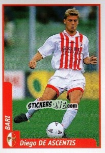 Sticker Diego De Ascentis - Pianeta Calcio 1997-1998 - Ds
