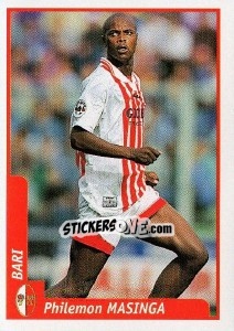 Sticker Philemon Masinga - Pianeta Calcio 1997-1998 n. 35 - Ds