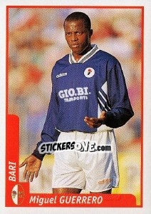 Cromo Miguel Guerrero - Pianeta Calcio 1997-1998 - Ds