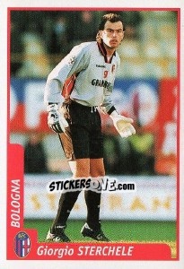Sticker Giorgio Sterchele - Pianeta Calcio 1997-1998 - Ds
