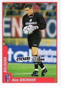 Figurina Alex Brunner - Pianeta Calcio 1997-1998 - Ds