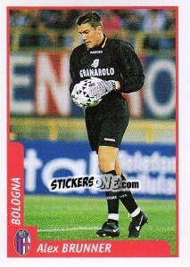 Sticker Alex Brunner - Pianeta Calcio 1997-1998 n. 40 - Ds