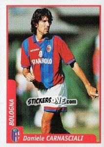 Figurina Daniele Carnasciali - Pianeta Calcio 1997-1998 - Ds