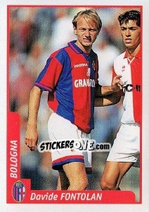 Sticker Davide Fontolan - Pianeta Calcio 1997-1998 - Ds