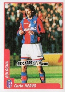 Sticker Carlo Nervo - Pianeta Calcio 1997-1998 - Ds