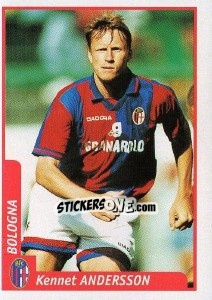 Figurina Kennet Andersson - Pianeta Calcio 1997-1998 - Ds