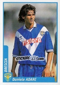 Figurina Daniele Adani - Pianeta Calcio 1997-1998 - Ds