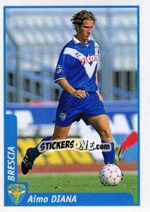 Sticker Aimo Diana - Pianeta Calcio 1997-1998 - Ds