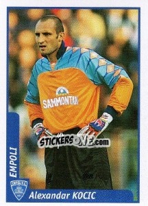 Sticker Alexandar Kocic - Pianeta Calcio 1997-1998 n. 75 - Ds